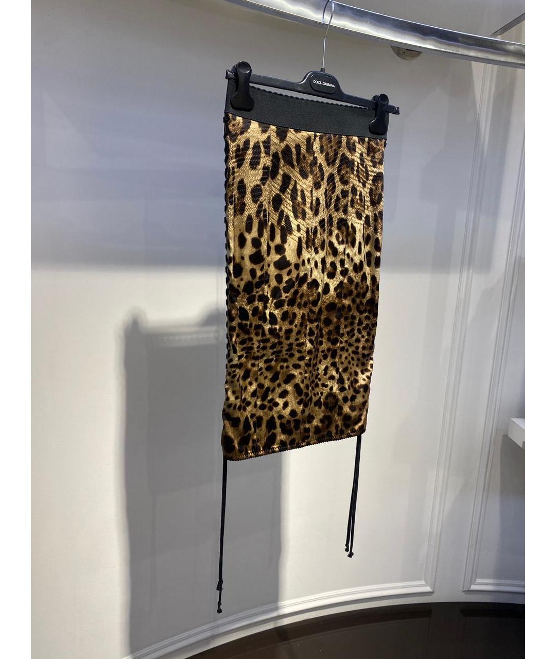 DOLCE&GABBANA Мульти юбка миди, фото 3