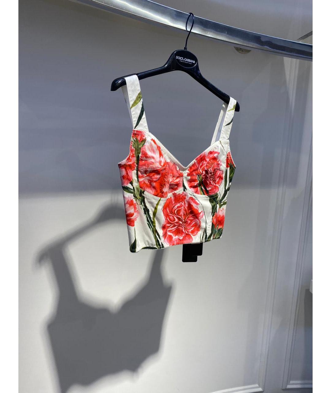 DOLCE&GABBANA Мульти майка, фото 3