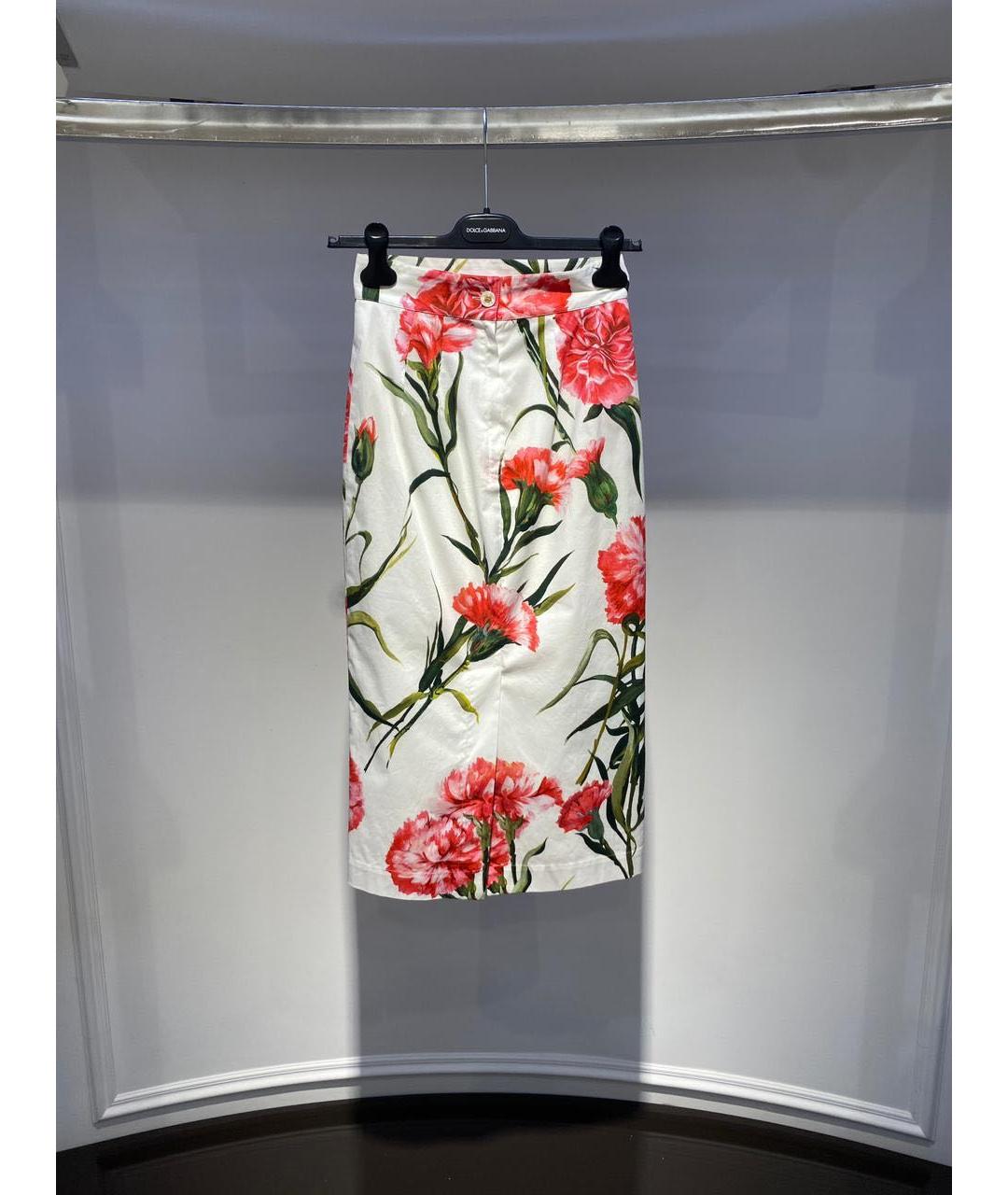 DOLCE&GABBANA Мульти юбка миди, фото 4