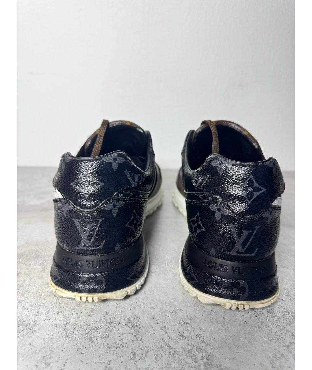 LOUIS VUITTON Коричневые низкие кроссовки / кеды, фото 4