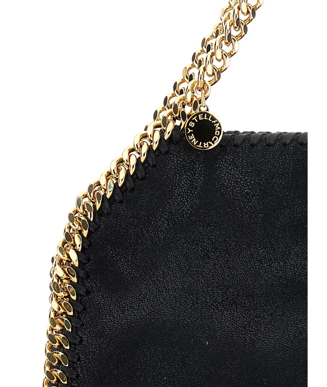 STELLA MCCARTNEY Черная синтетическая сумка через плечо, фото 3