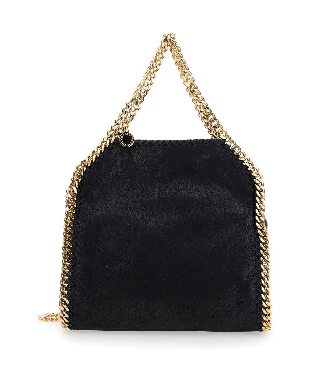 STELLA MCCARTNEY Черная синтетическая сумка через плечо, фото 1