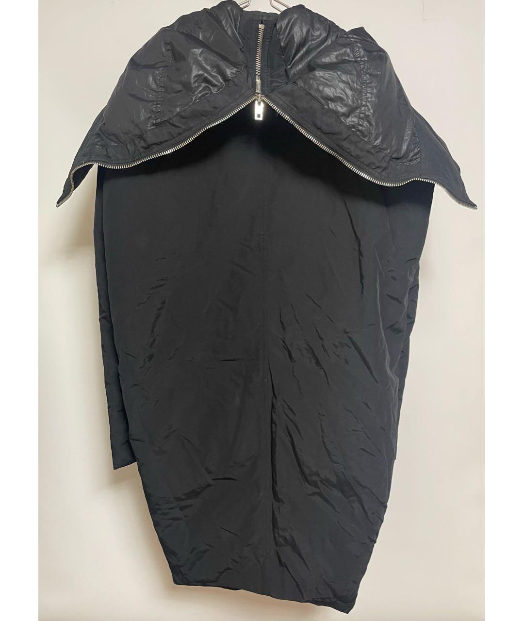 RICK OWENS Черный хлопковый пуховик, фото 2