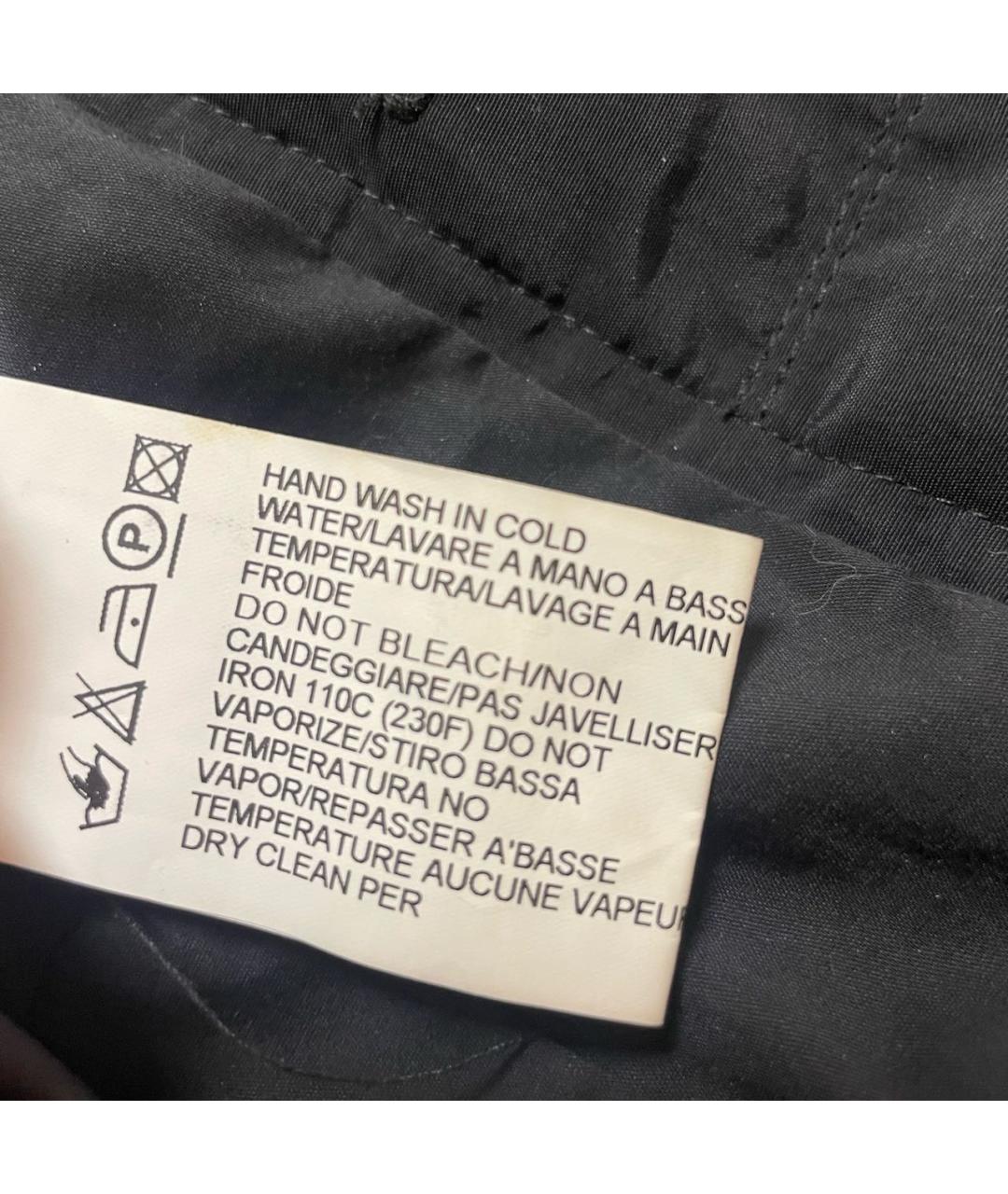 RICK OWENS Черный хлопковый пуховик, фото 7