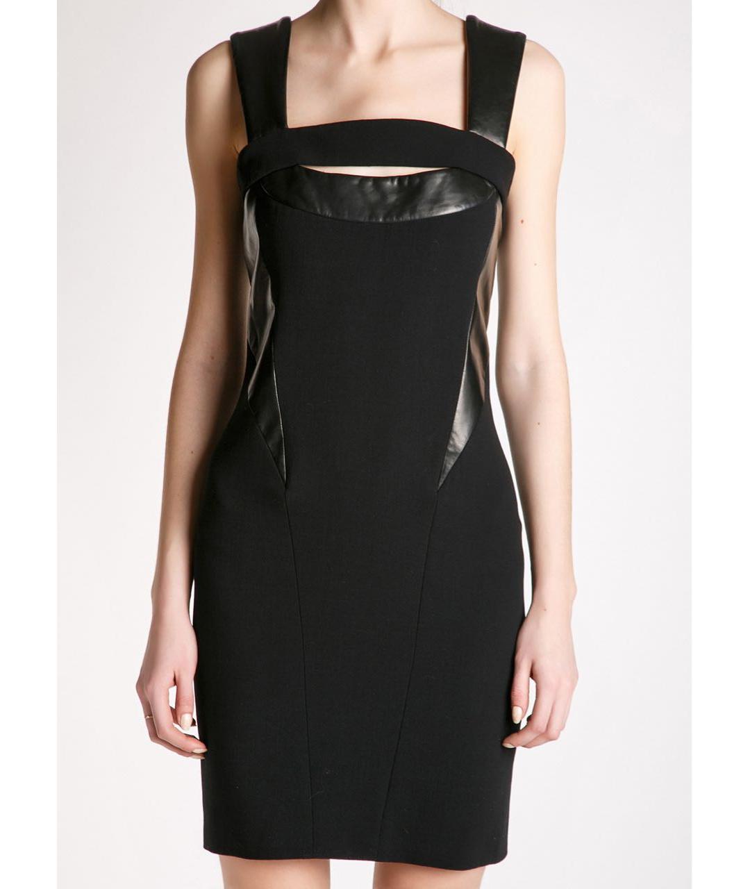 EMILIO PUCCI Черное шерстяное вечернее платье, фото 5