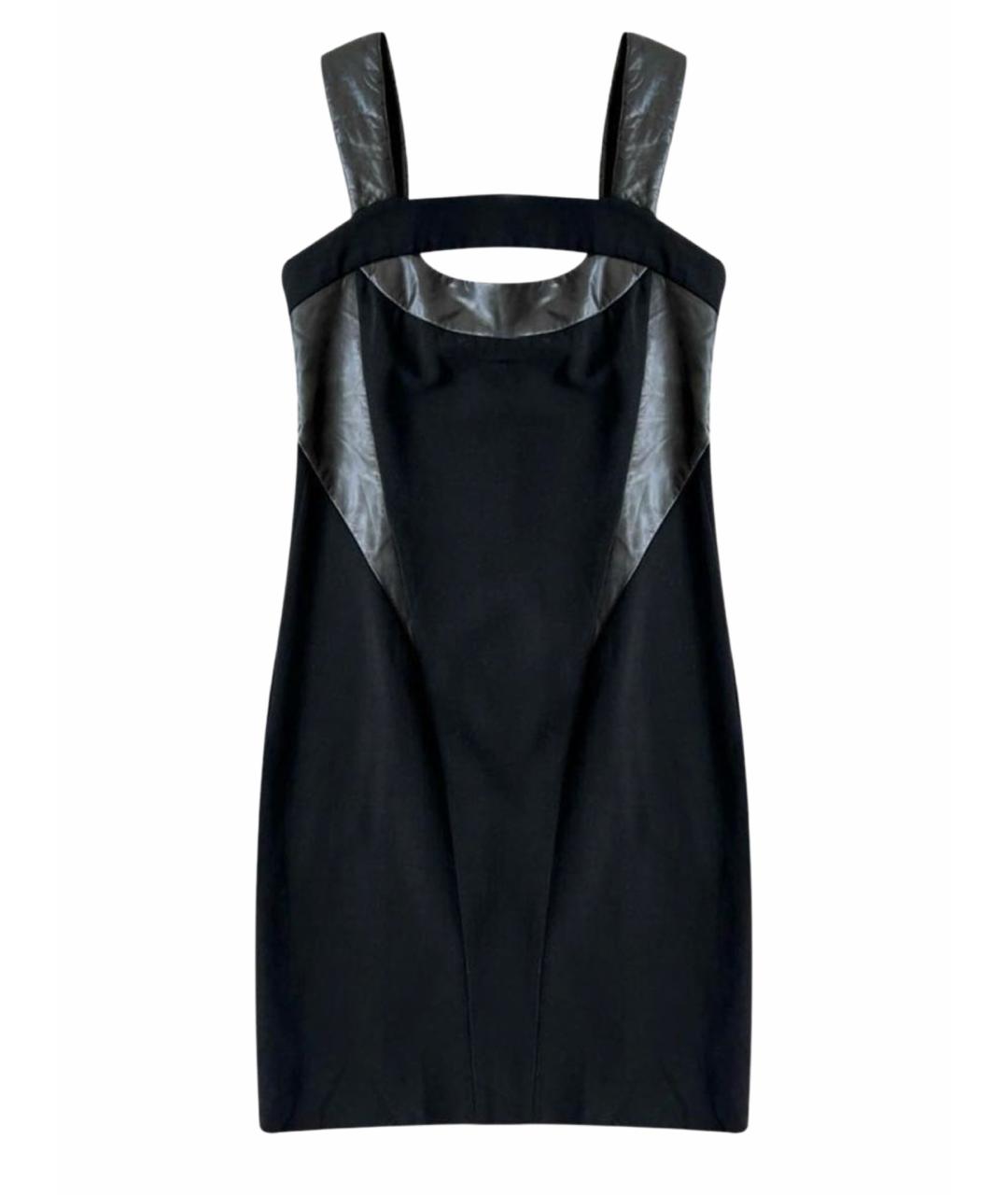 EMILIO PUCCI Черное шерстяное вечернее платье, фото 1