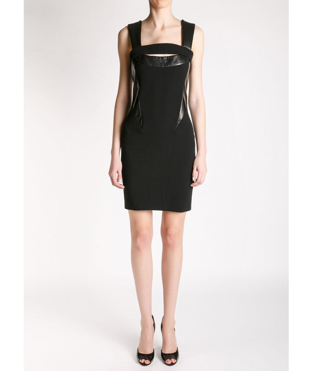 EMILIO PUCCI Черное шерстяное вечернее платье, фото 2