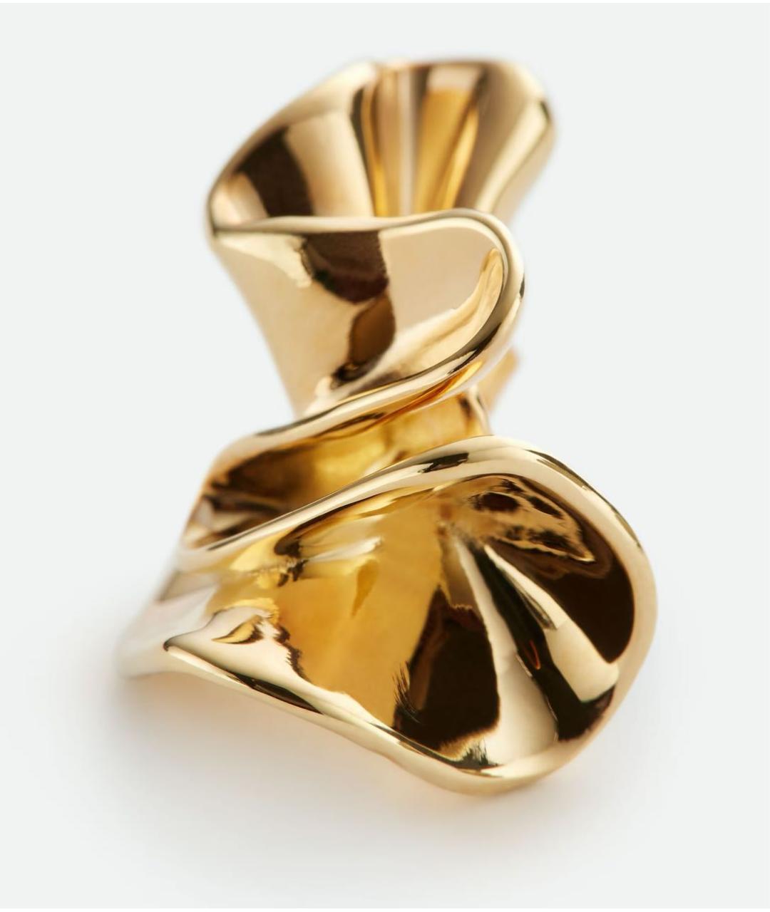 BOTTEGA VENETA Золотые серебряные серьги, фото 5