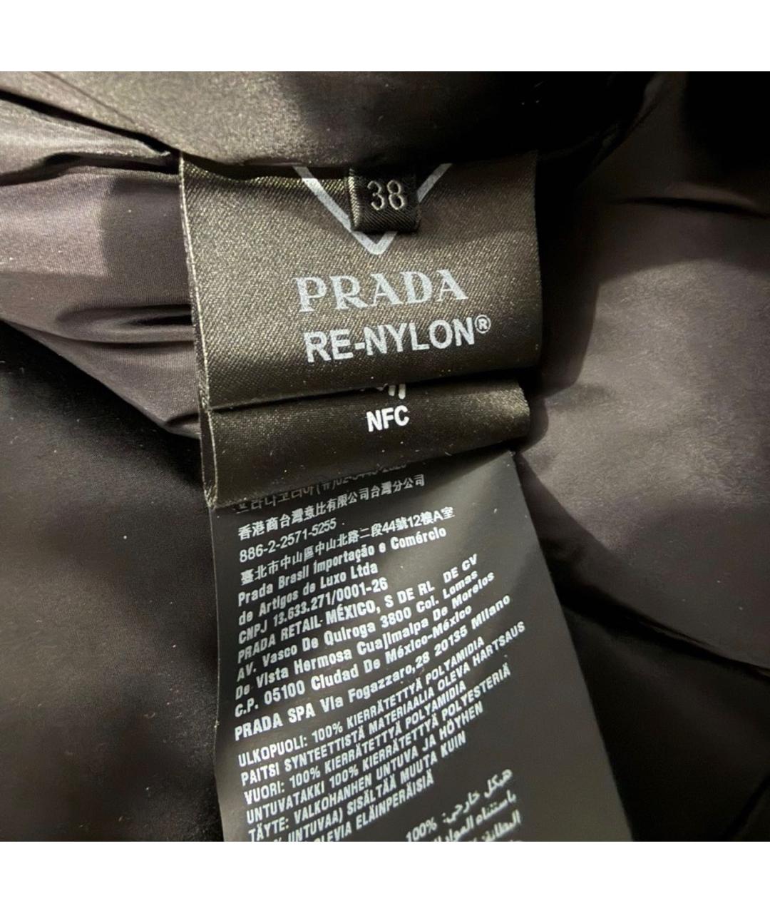 PRADA Черный пуховик, фото 5