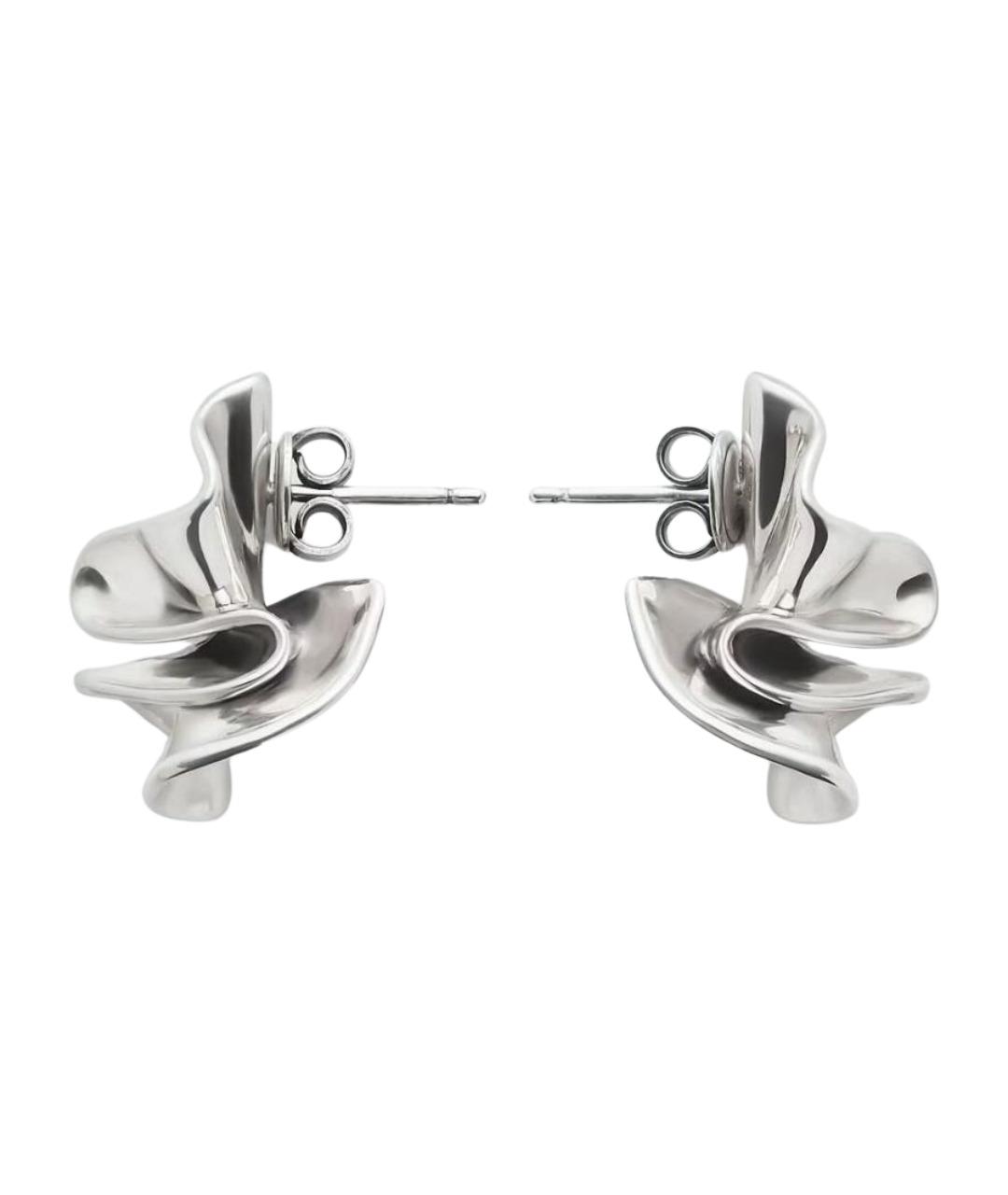 BOTTEGA VENETA Серебряные серебряные серьги, фото 1