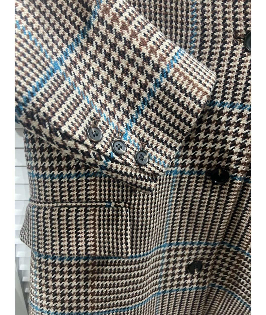 SOEUR Мульти шерстяное пальто, фото 5