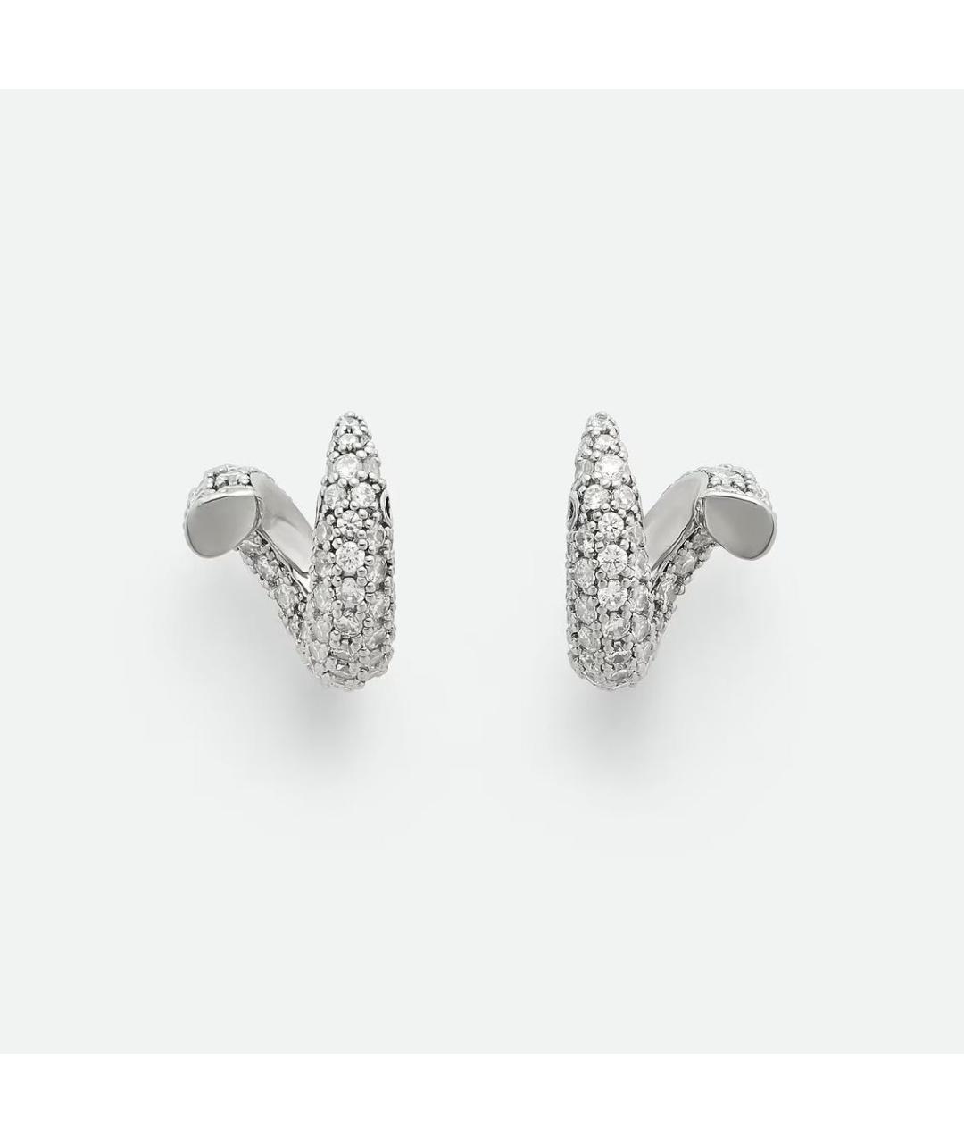 BOTTEGA VENETA Серебряные серебряные серьги, фото 3