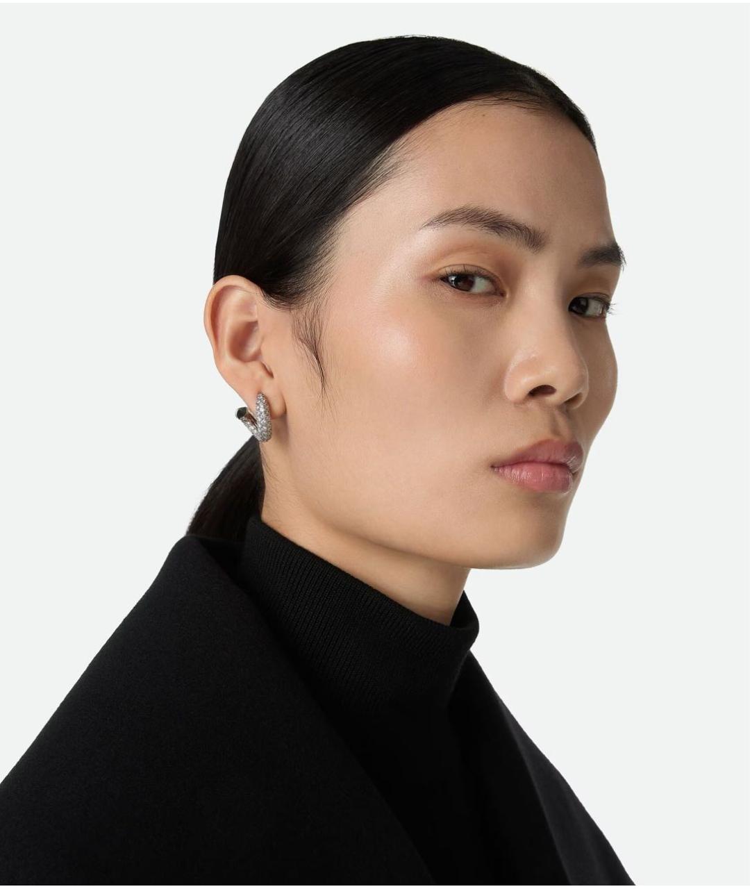 BOTTEGA VENETA Серебряные серебряные серьги, фото 2