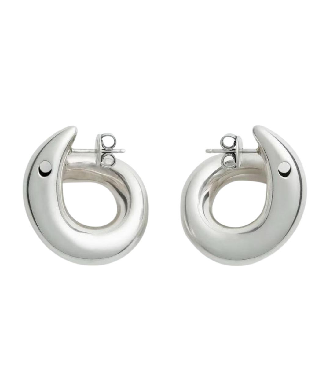 BOTTEGA VENETA Серебряные серебряные серьги, фото 1