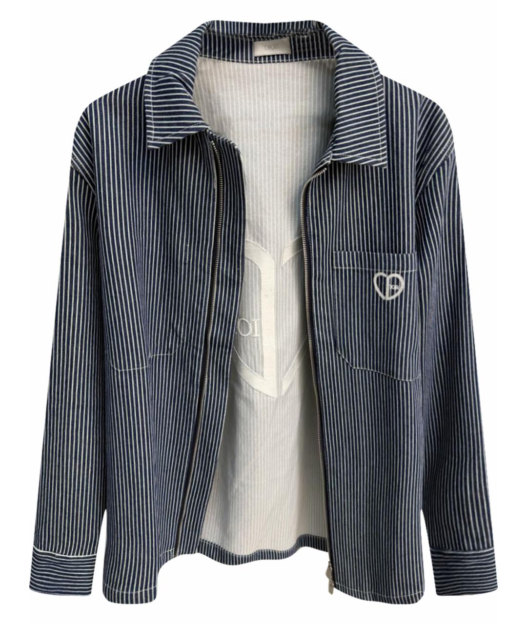 CHRISTIAN DIOR Синяя деним куртка, фото 1