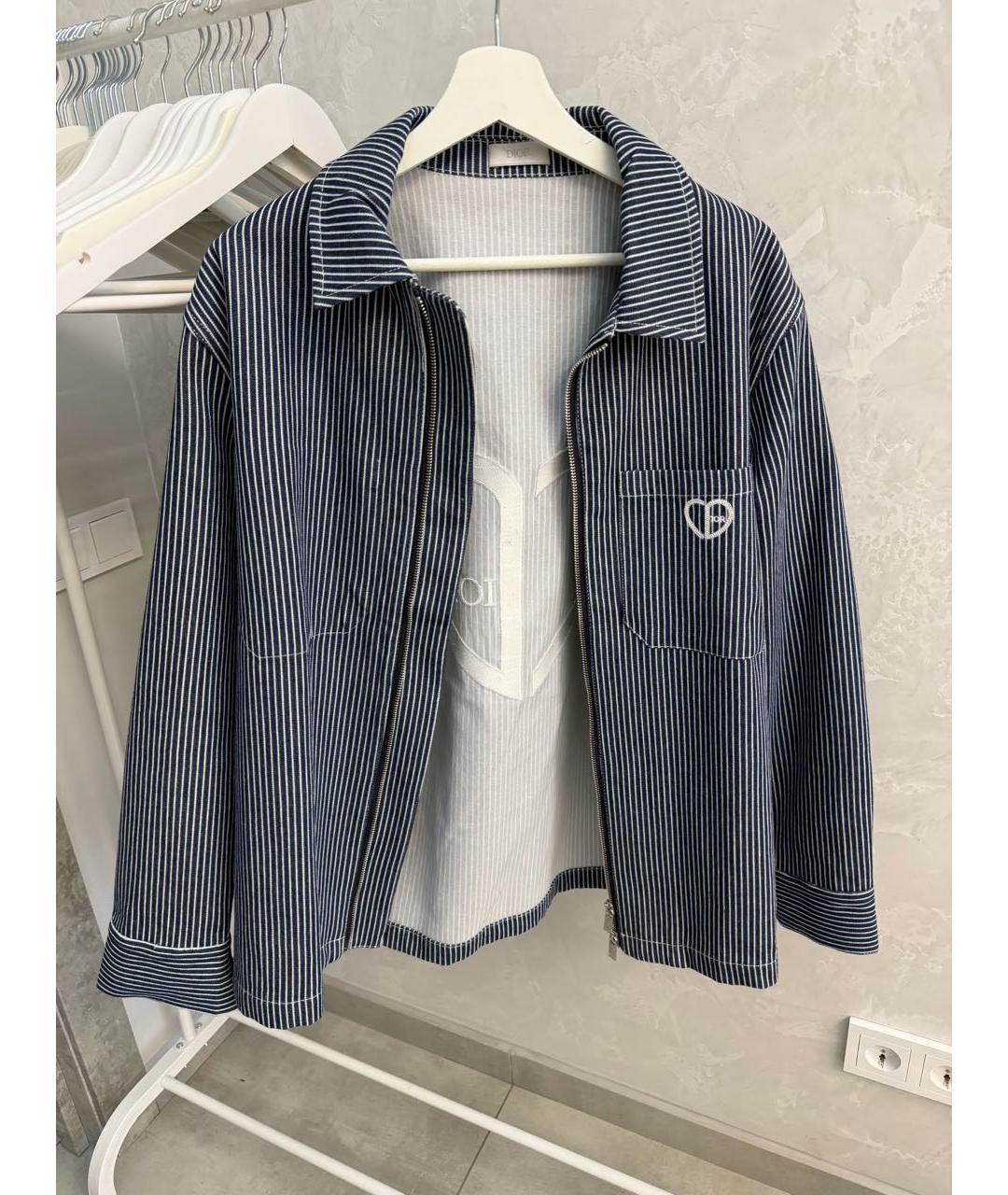 CHRISTIAN DIOR Синяя деним куртка, фото 5