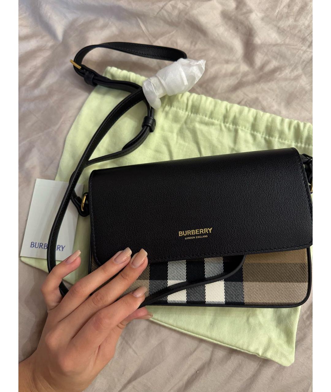 BURBERRY Мульти кожаная сумка через плечо, фото 5