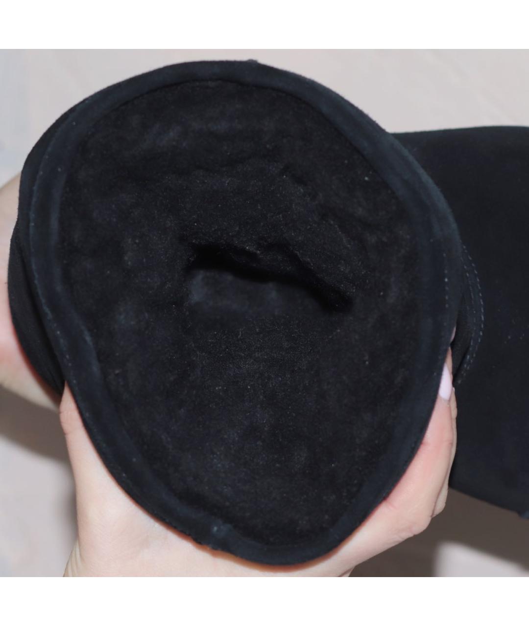 BALENCIAGA Черные замшевые сапоги, фото 7