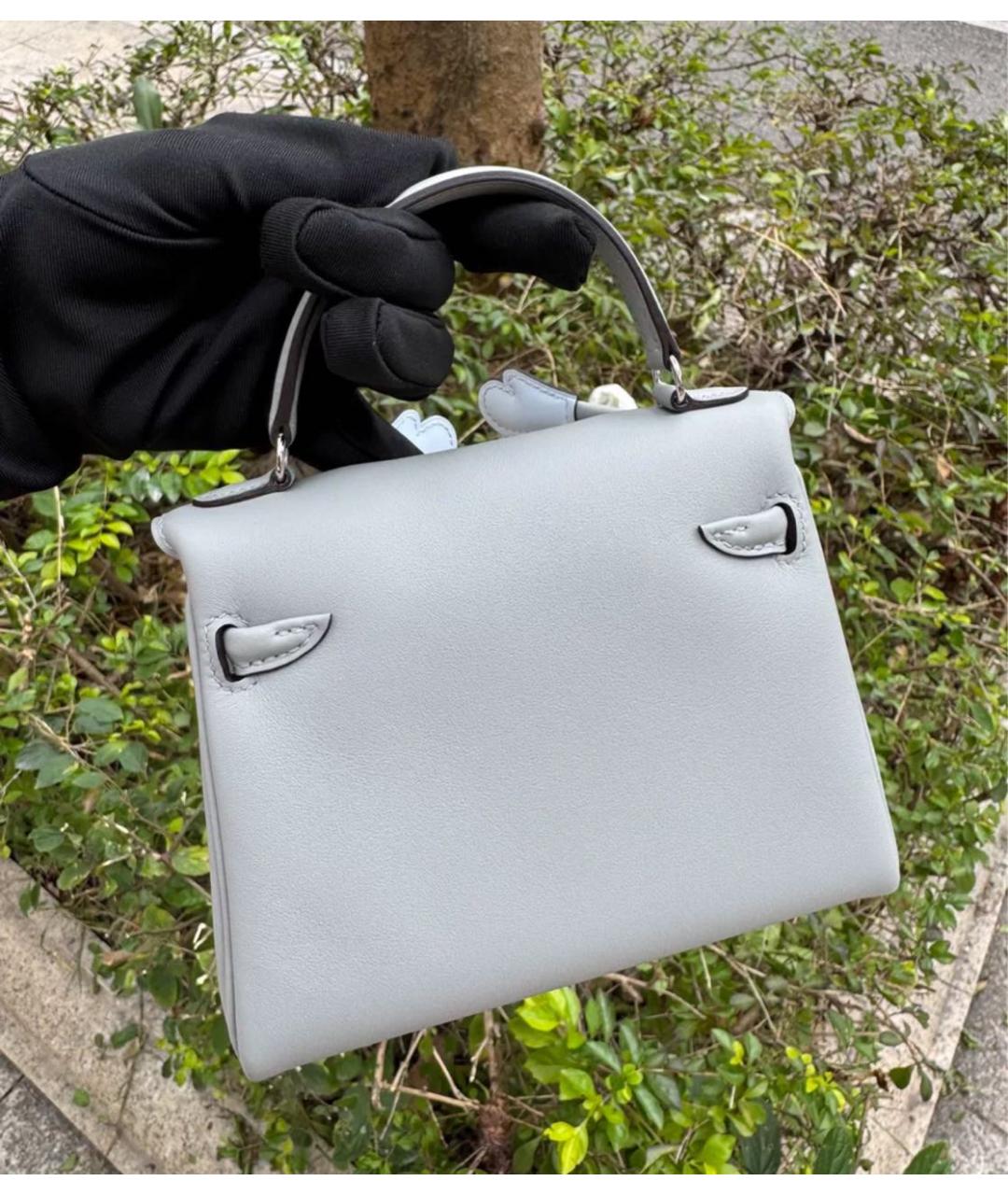 HERMES Мульти кожаная сумка с короткими ручками, фото 2