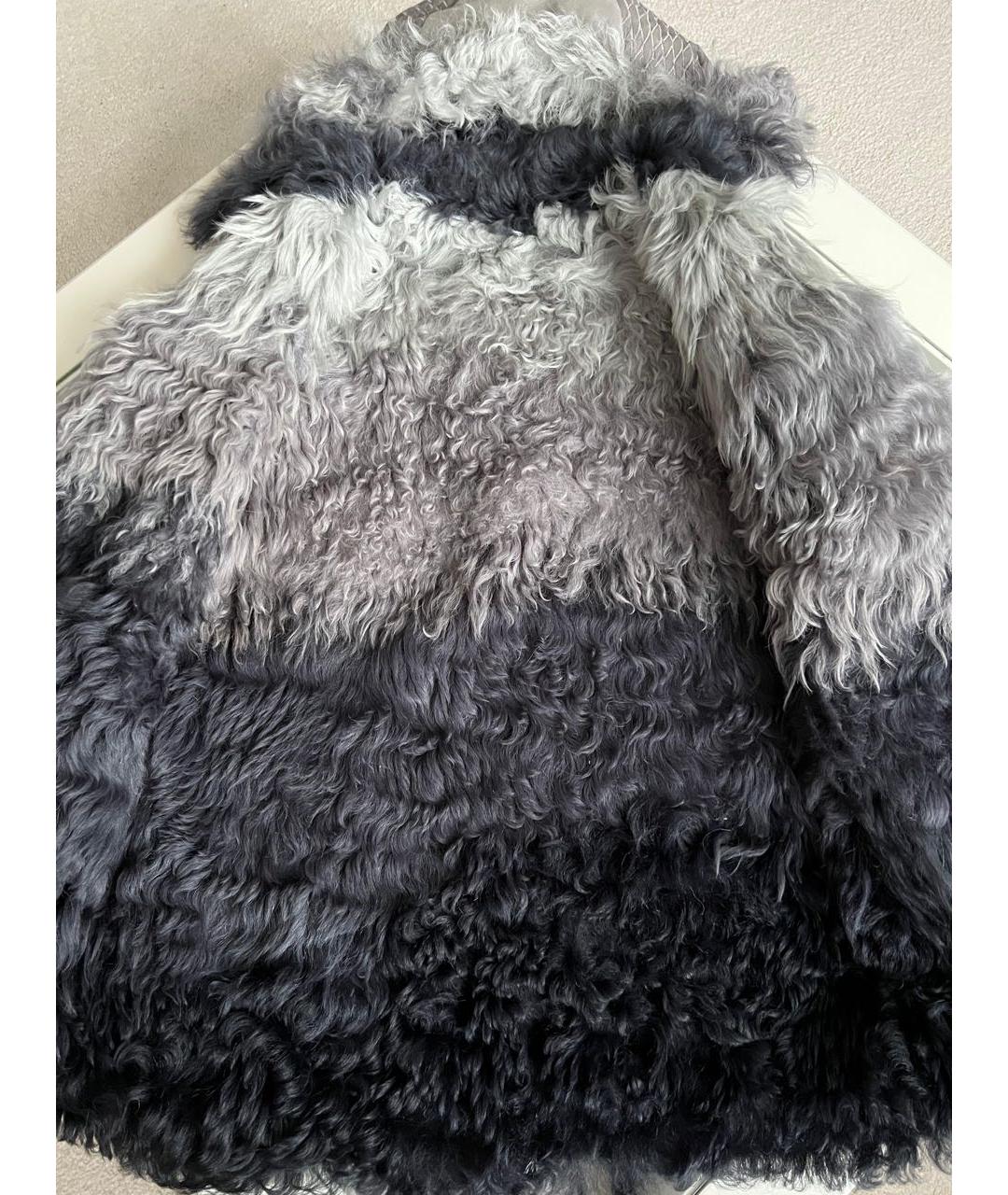 CHRISTIAN DIOR Мульти меховая дубленка, фото 5