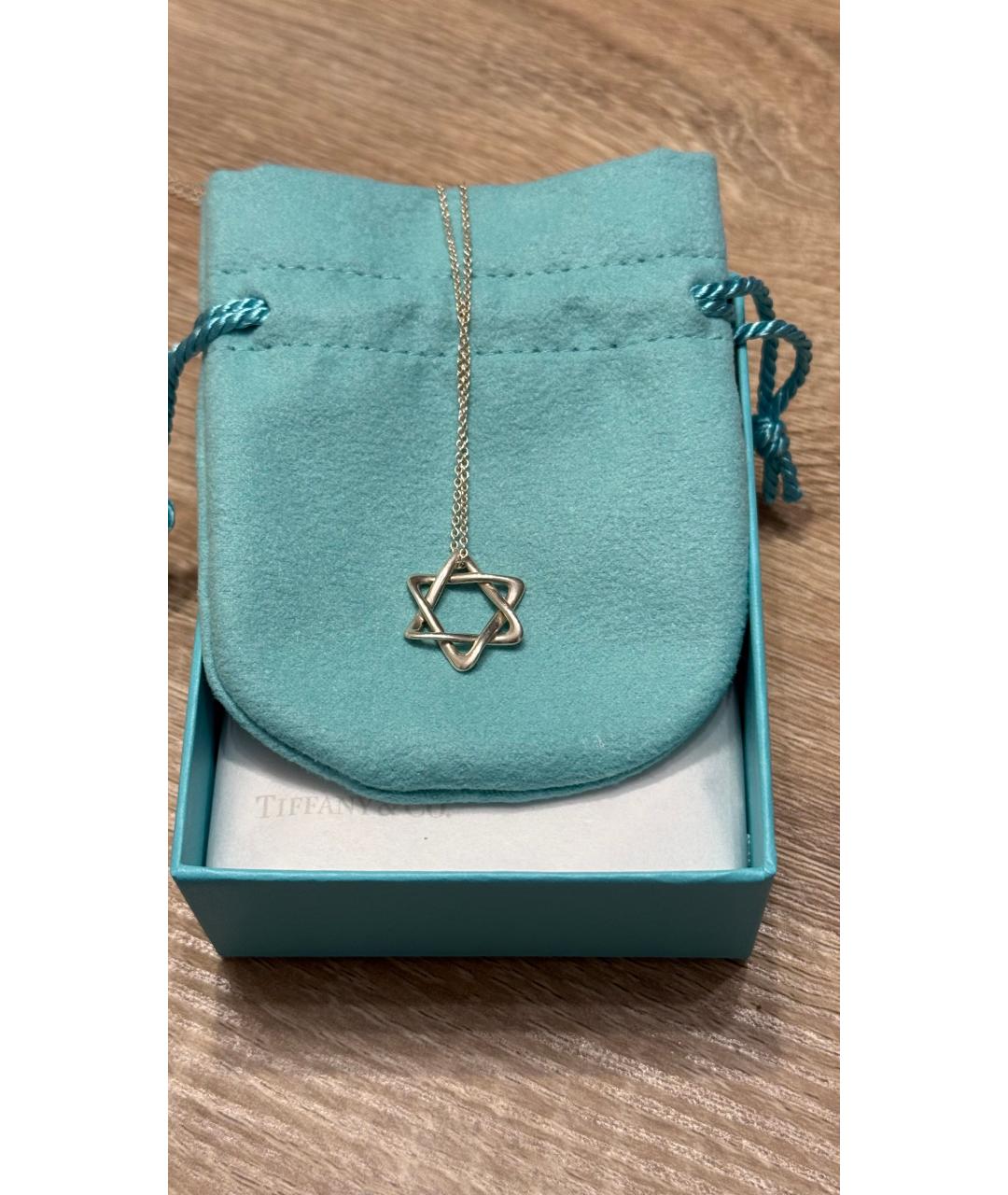 TIFFANY&CO Серебряное серебряное колье, фото 6