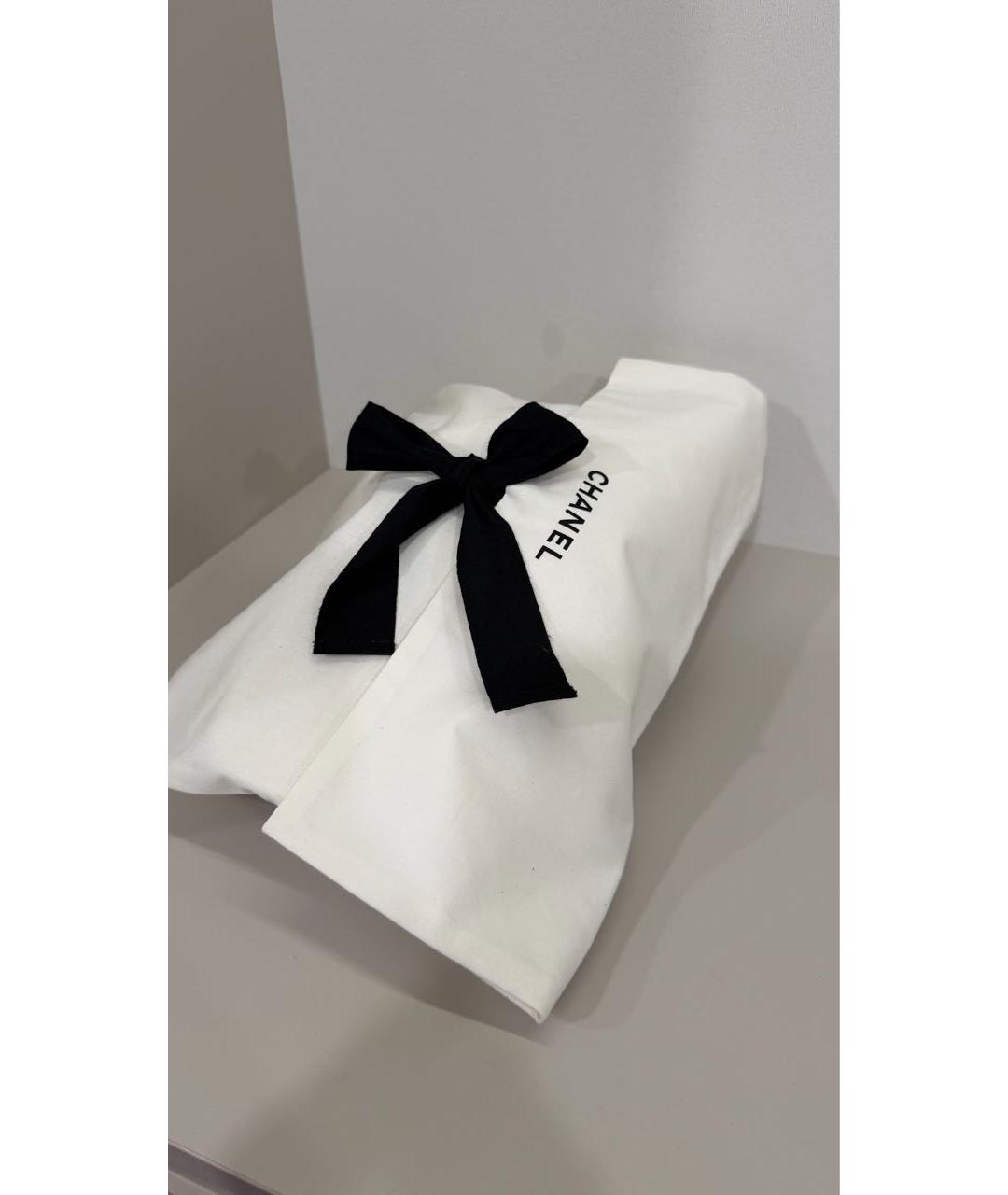 CHANEL Белая хлопковая кепка, фото 5