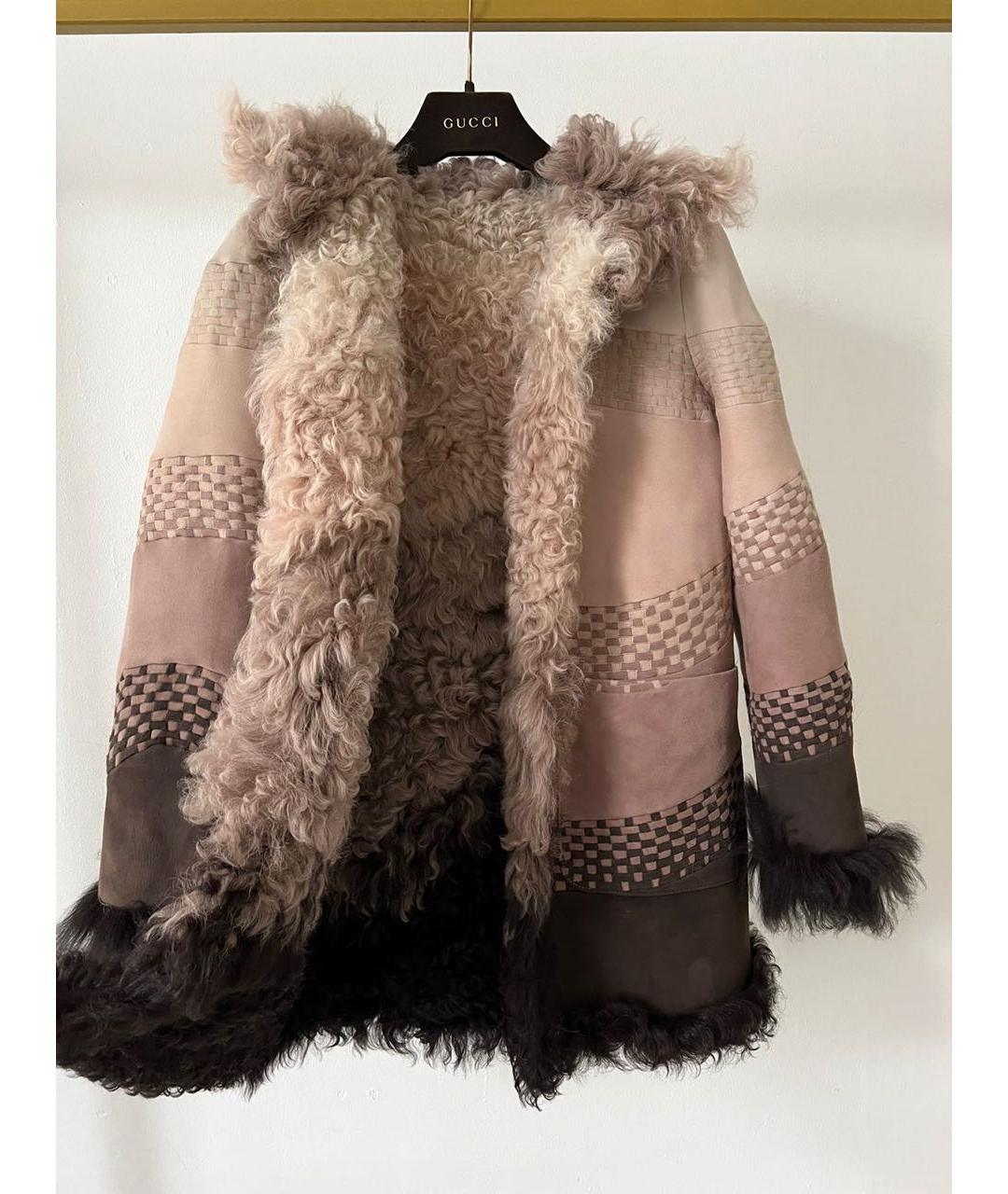 CHRISTIAN DIOR Мульти меховая дубленка, фото 5