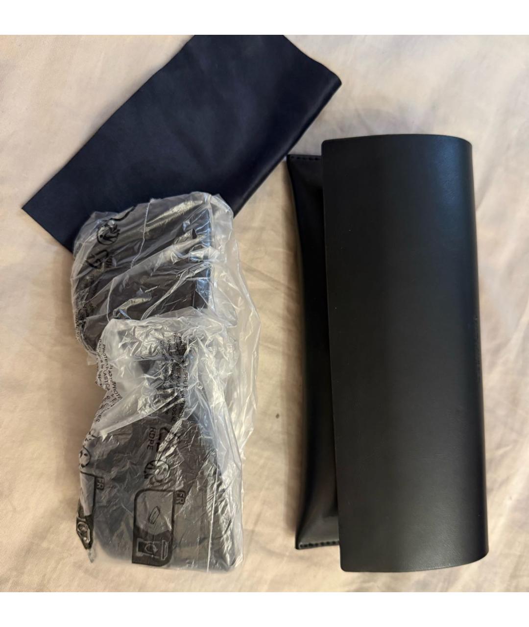 SAINT LAURENT Черные пластиковые солнцезащитные очки, фото 2