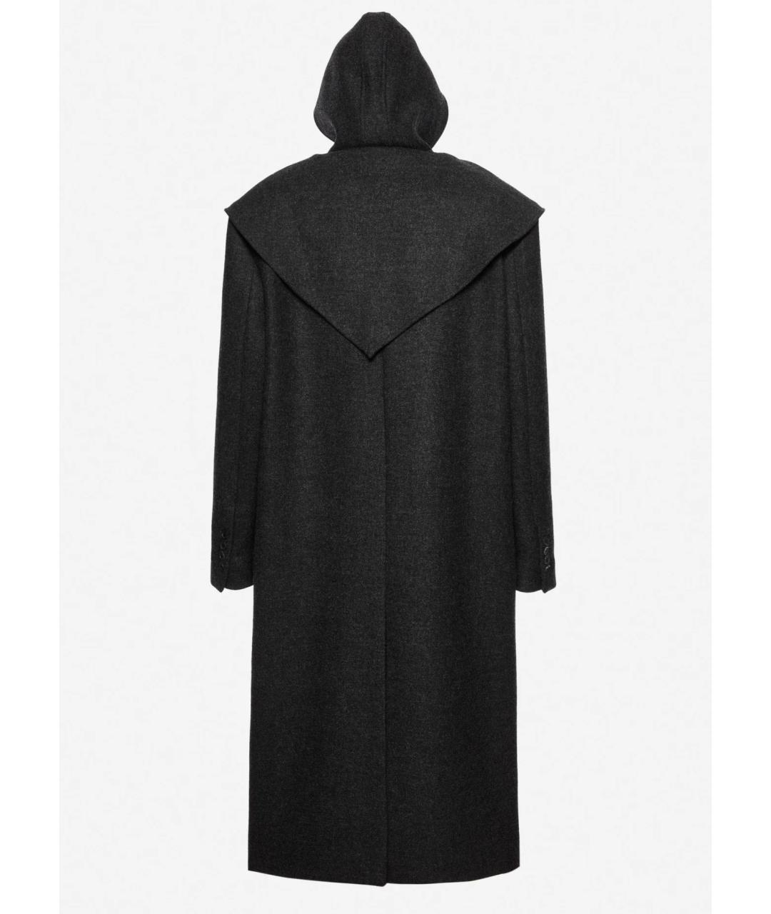 MAGDA BUTRYM Серое шерстяное пальто, фото 3
