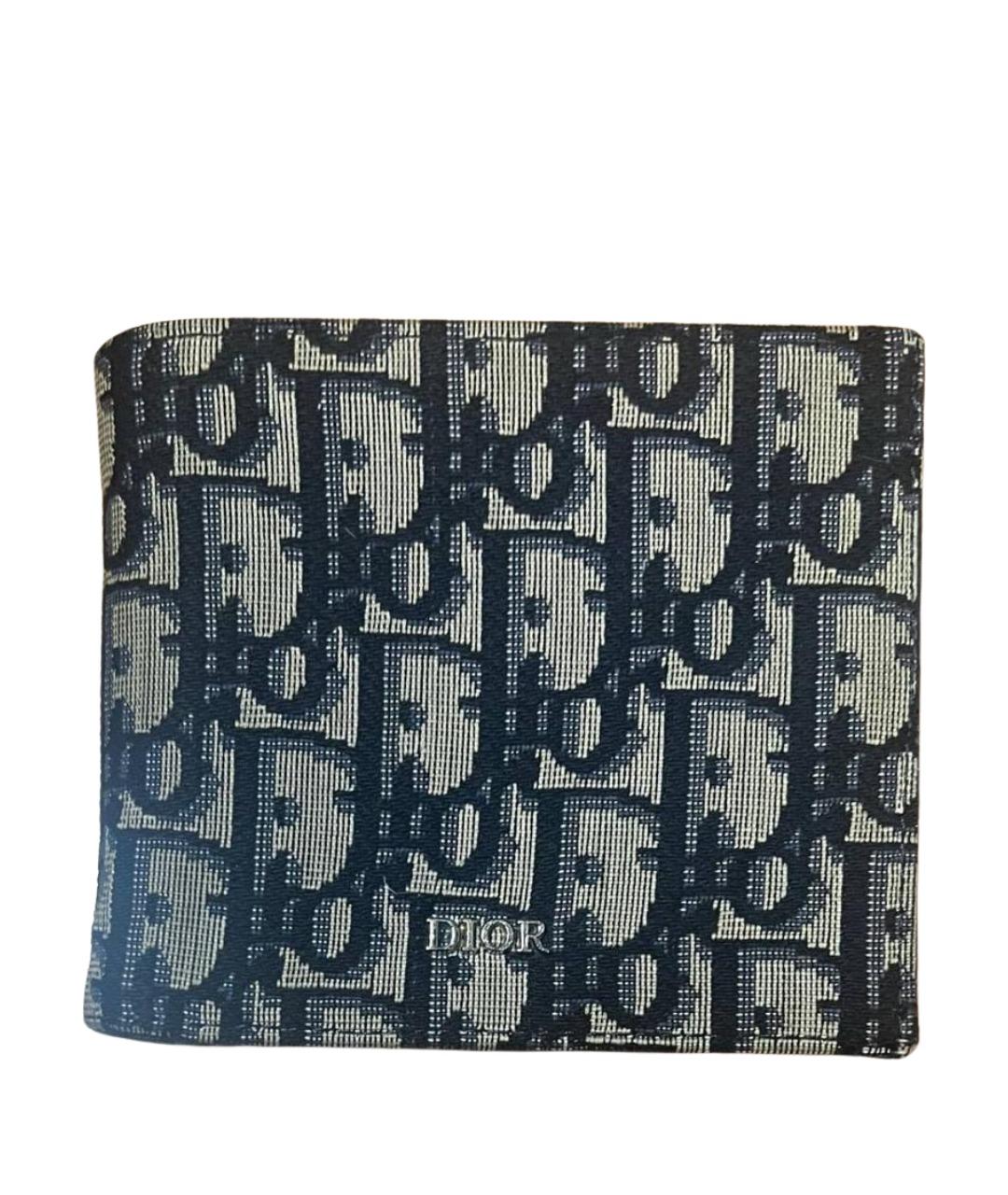 CHRISTIAN DIOR Бежевый кожаный кошелек, фото 1