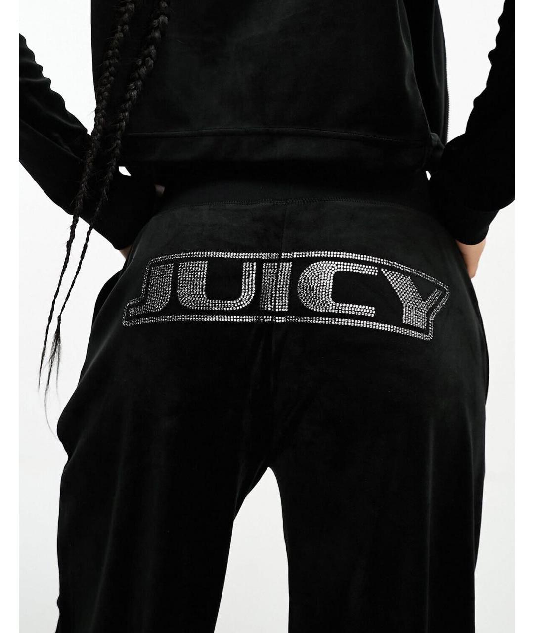 JUICY COUTURE Черный полиэстеровый костюм с брюками, фото 8