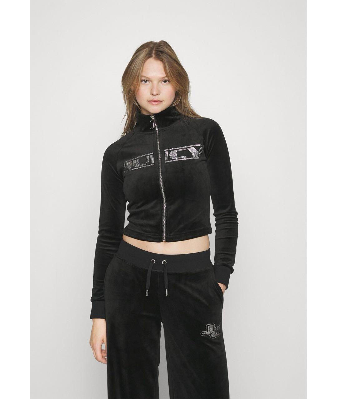 JUICY COUTURE Черный полиэстеровый костюм с брюками, фото 7