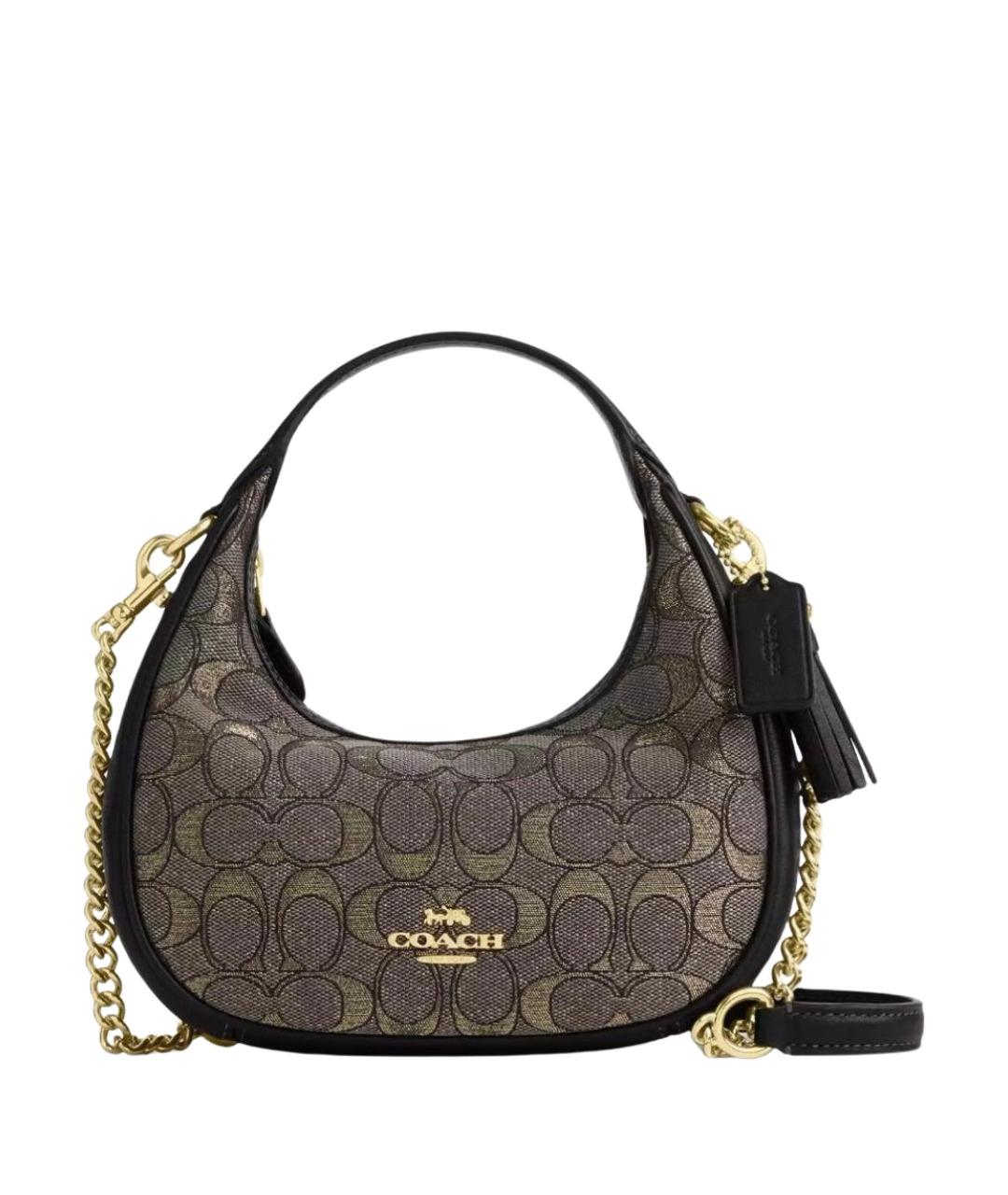 COACH Серая сумка с короткими ручками, фото 1