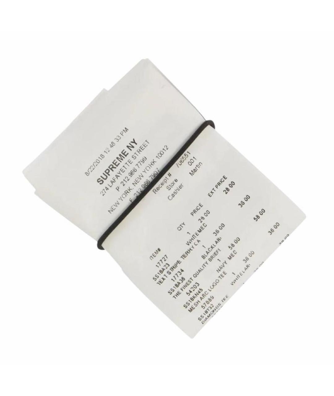 MM6 MAISON MARGIELA Белый кожаный кошелек, фото 1