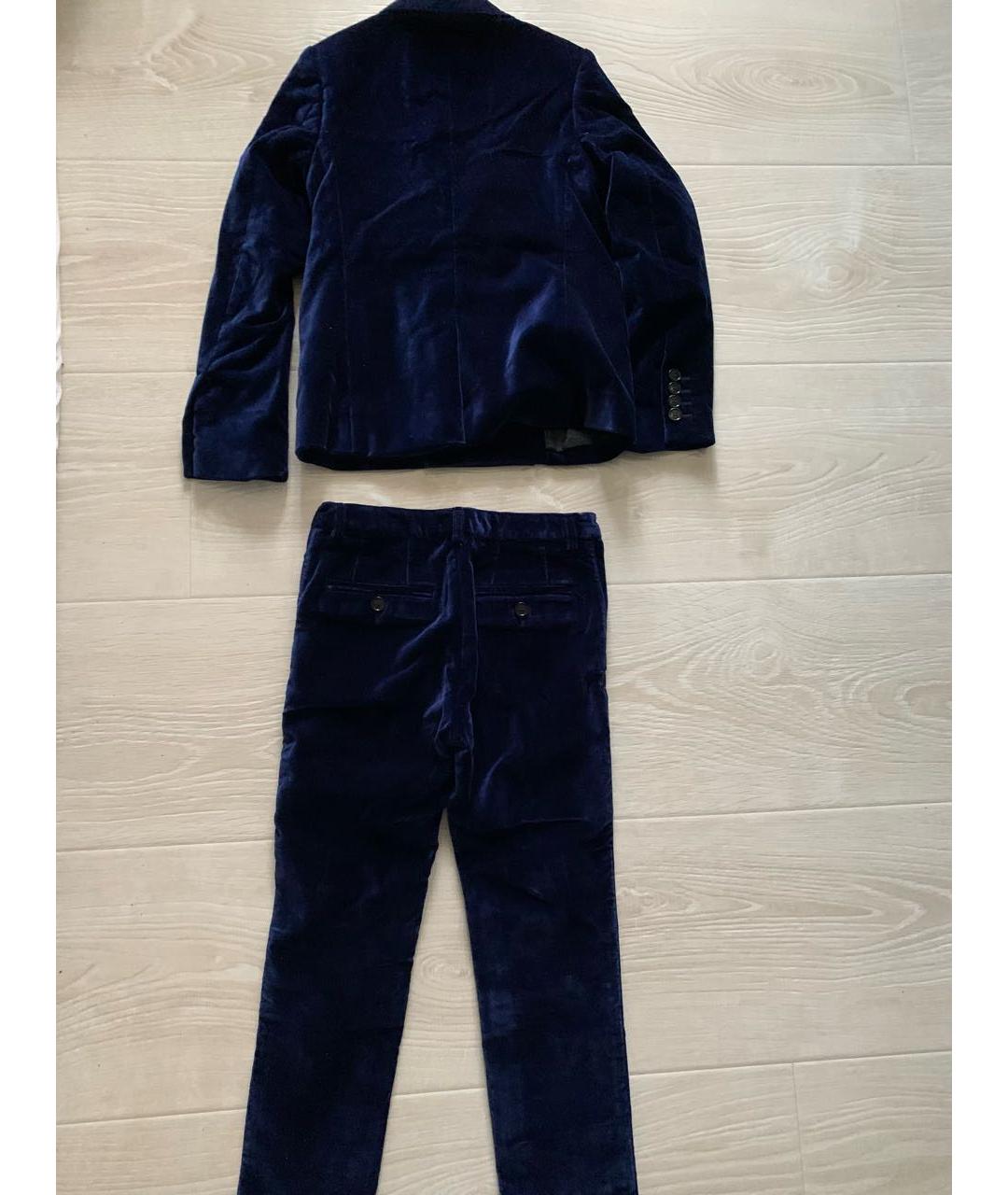 BURBERRY Синий хлопковый комплект, фото 2