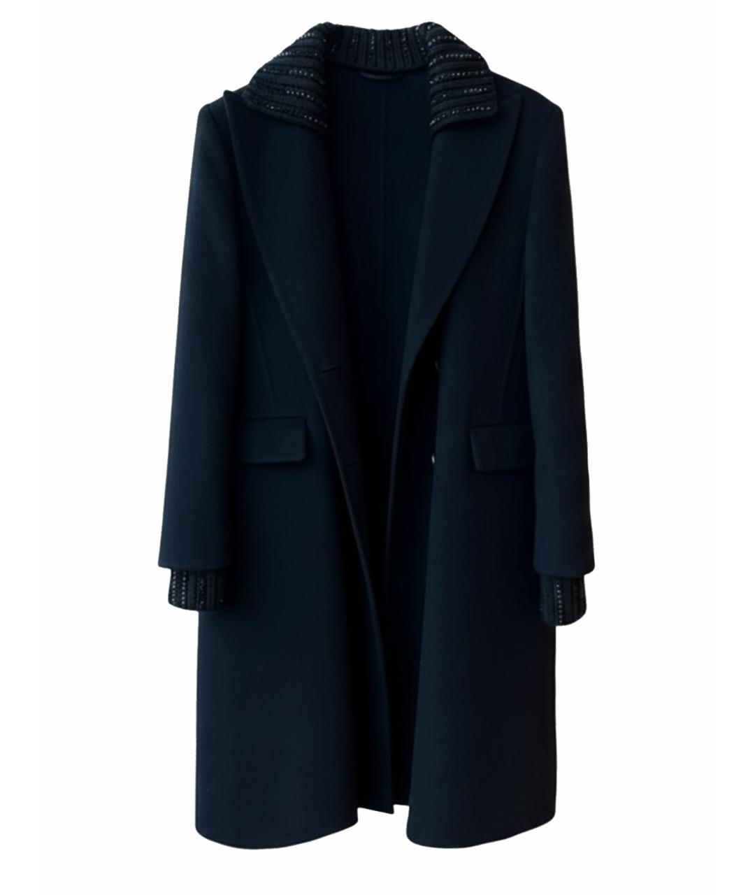 ERMANNO SCERVINO Черное пальто, фото 1