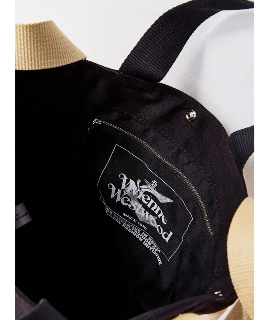 VIVIENNE WESTWOOD Мульти тканевая сумка через плечо, фото 4