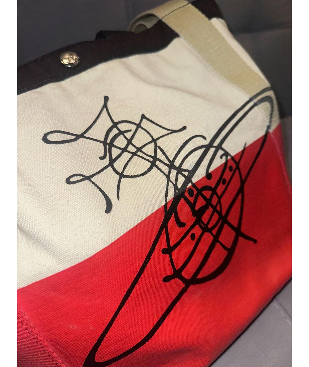 VIVIENNE WESTWOOD Мульти тканевая сумка через плечо, фото 7