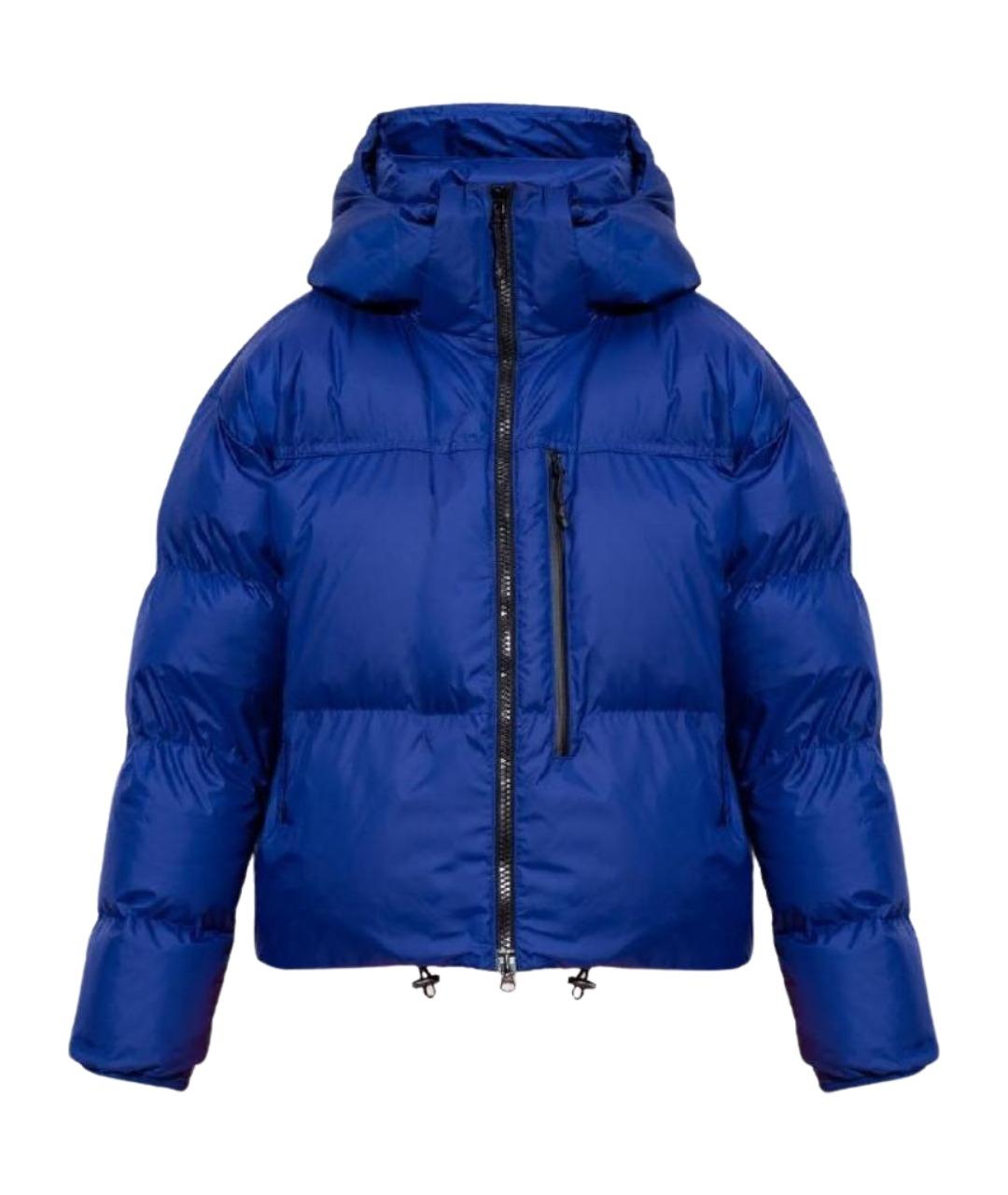 ADIDAS BY STELLA MCCARTNEY Синяя синтетическая куртка, фото 1