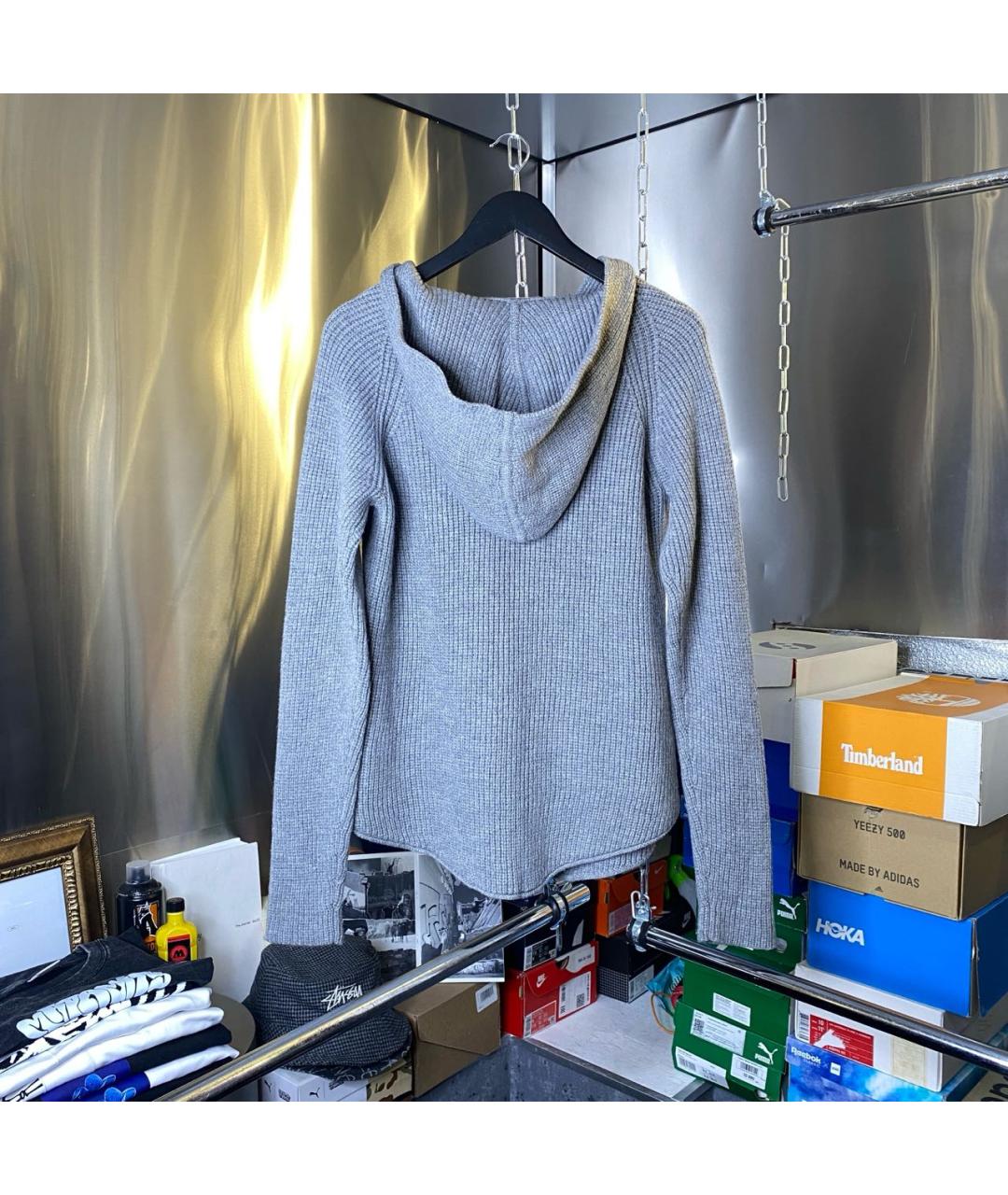 ACNE STUDIOS Серый шерстяной джемпер / свитер, фото 3