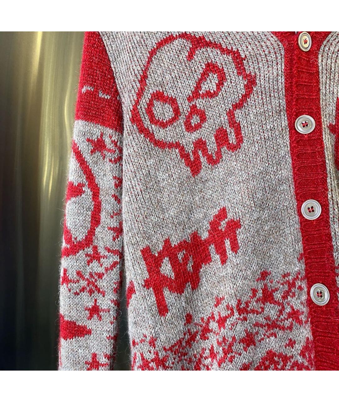 DIESEL Мульти шерстяной кардиган, фото 8