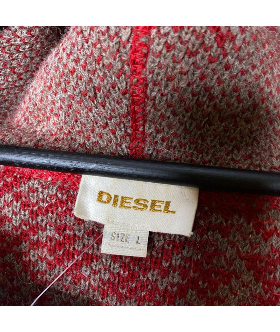 DIESEL Мульти шерстяной кардиган, фото 6