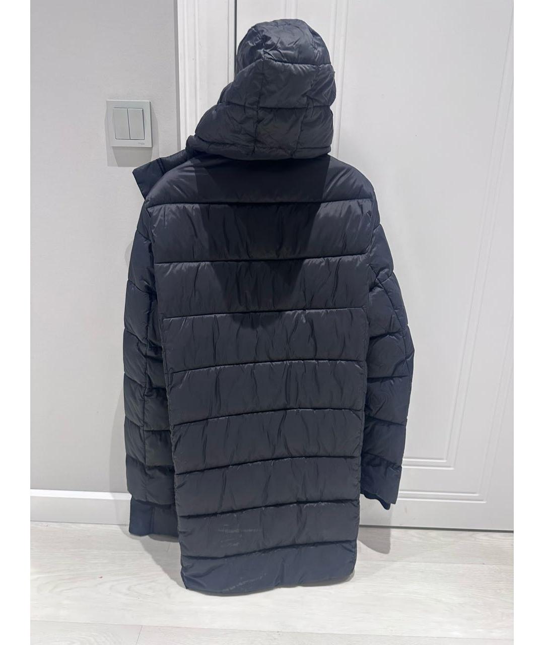 CALVIN KLEIN Черный полиэстеровый пуховик, фото 2