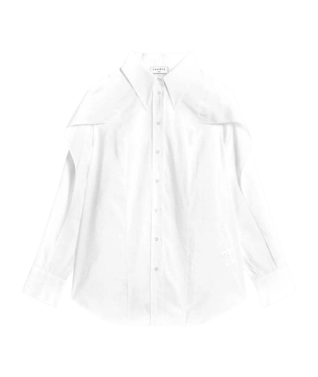 SANDRO Белая рубашка, фото 1