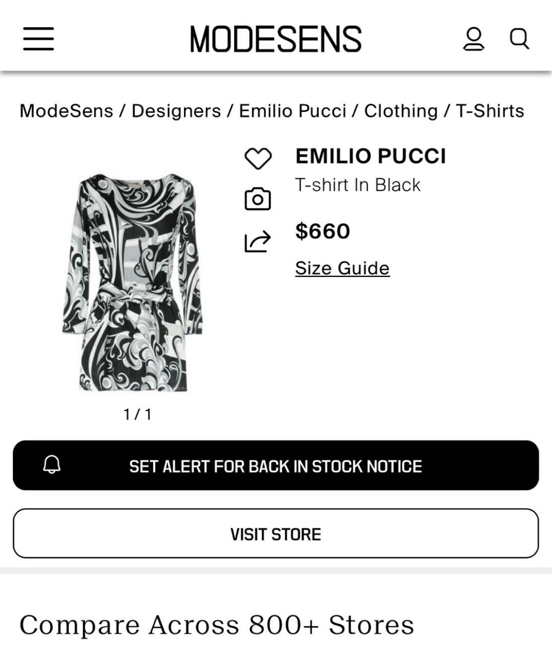 EMILIO PUCCI Мульти вискозный джемпер / свитер, фото 8