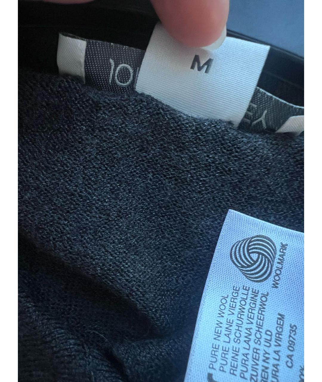 JOHN SMEDLEY Серый шерстяной кардиган, фото 4