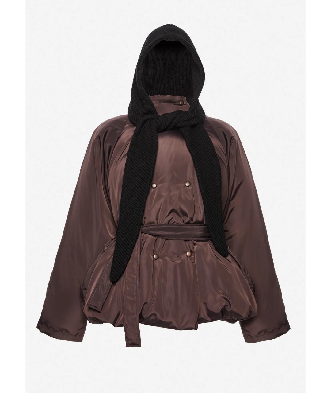 MAGDA BUTRYM Коричневый пуховик, фото 10