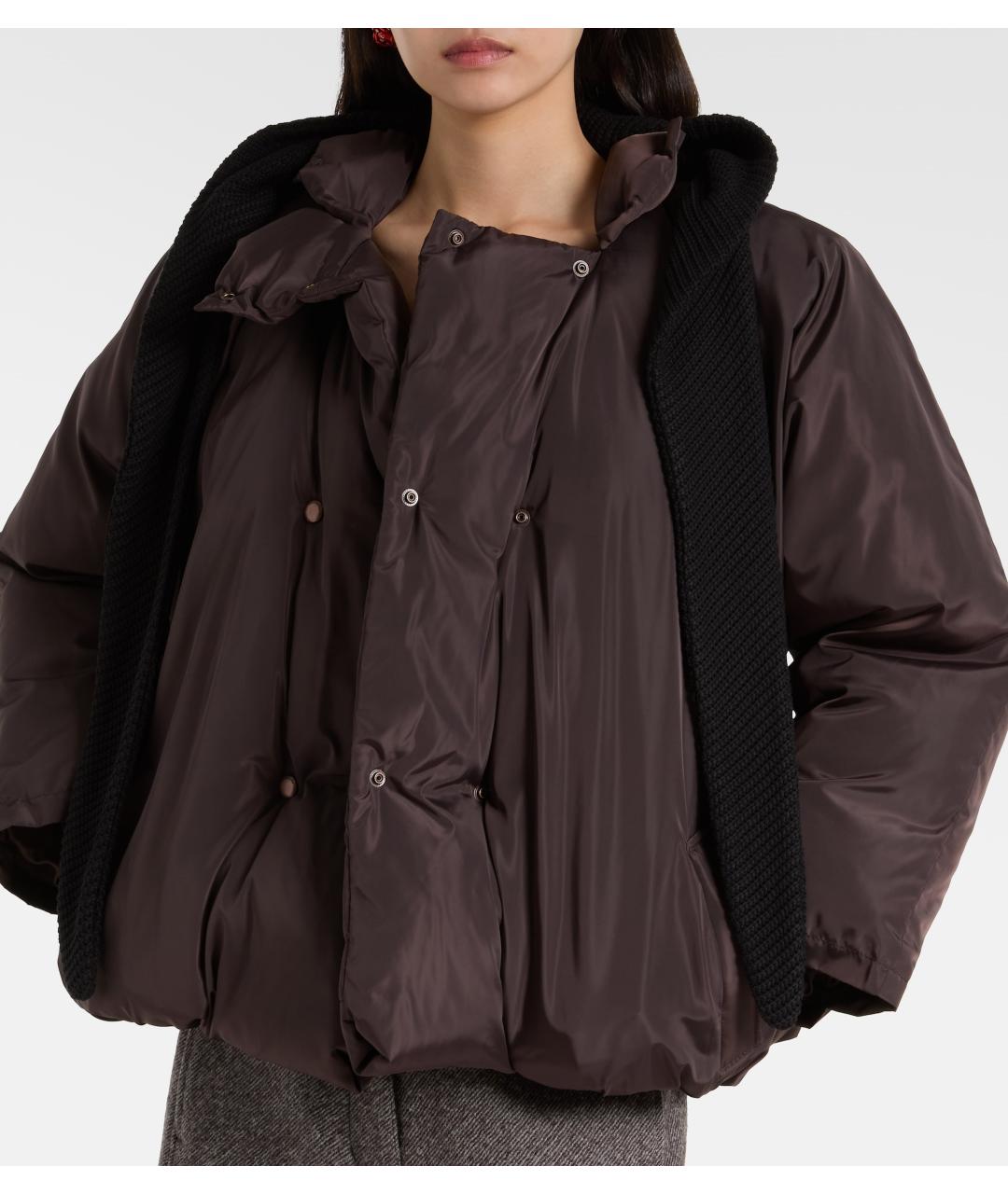 MAGDA BUTRYM Коричневый пуховик, фото 8