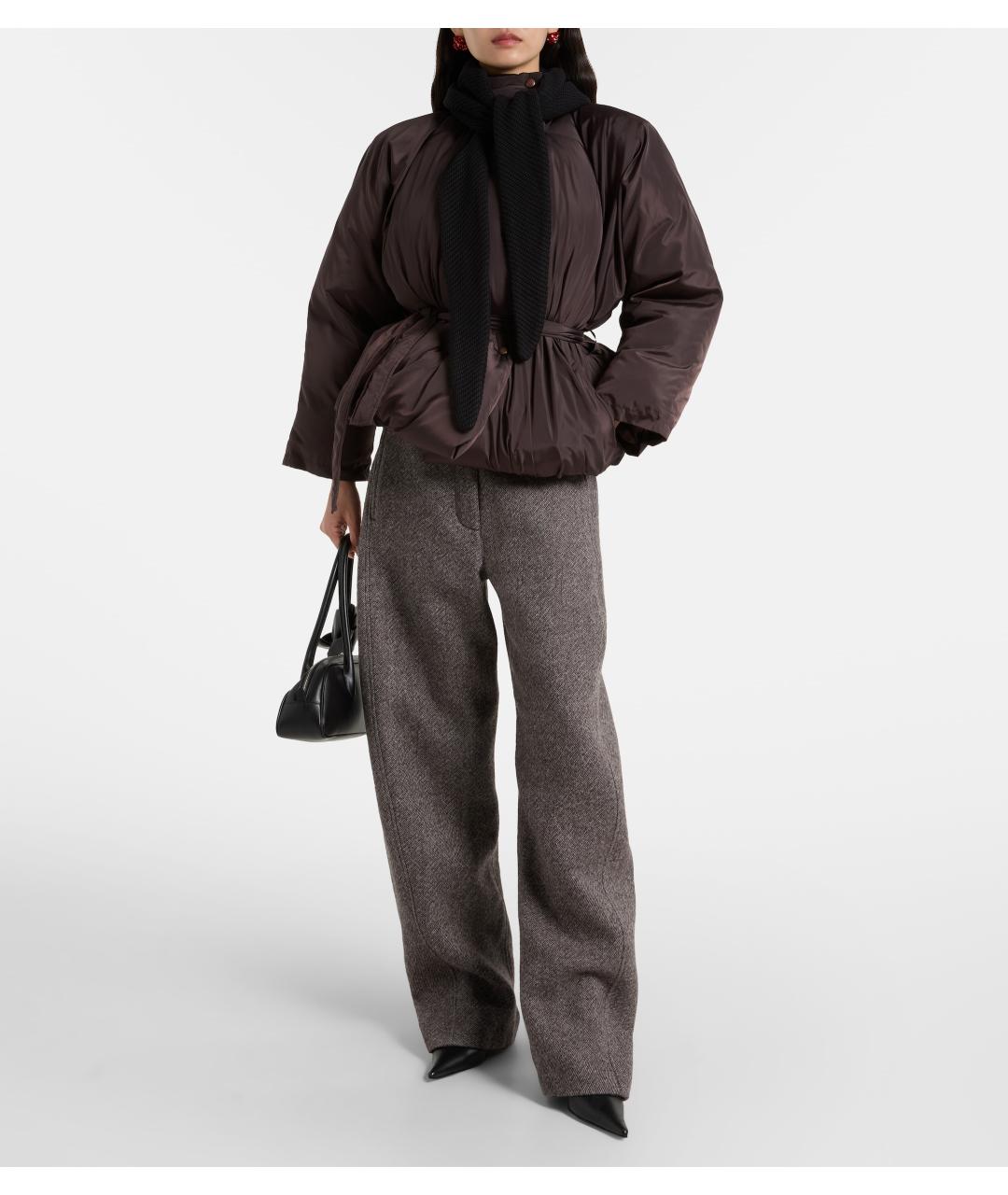 MAGDA BUTRYM Коричневый пуховик, фото 4