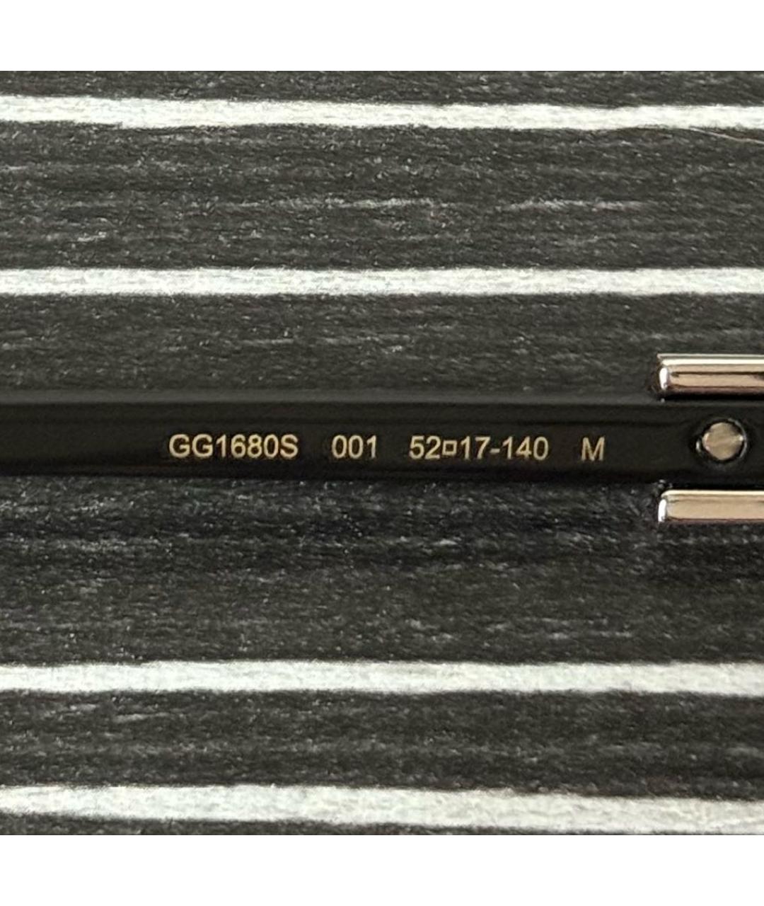 GUCCI Черные пластиковые солнцезащитные очки, фото 3